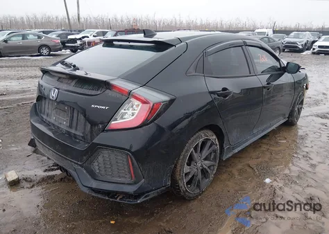 2018 Honda Civic Sport z USA, uszkodzony, nr VIN SHHFK7G4XJU226036